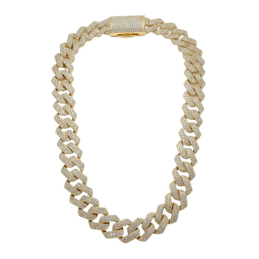 20MM Premium Iced Out Real VVS Cuban Chain for Men