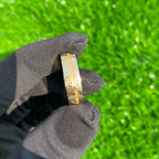 14k Solid Gold diamond Wedding Band