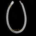 Premium 15.5 MM Iced Out Real VVS Diamond Cuban Link Chain