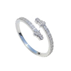 Men's Baguette VVS Diamond Cuban Link Bracelet