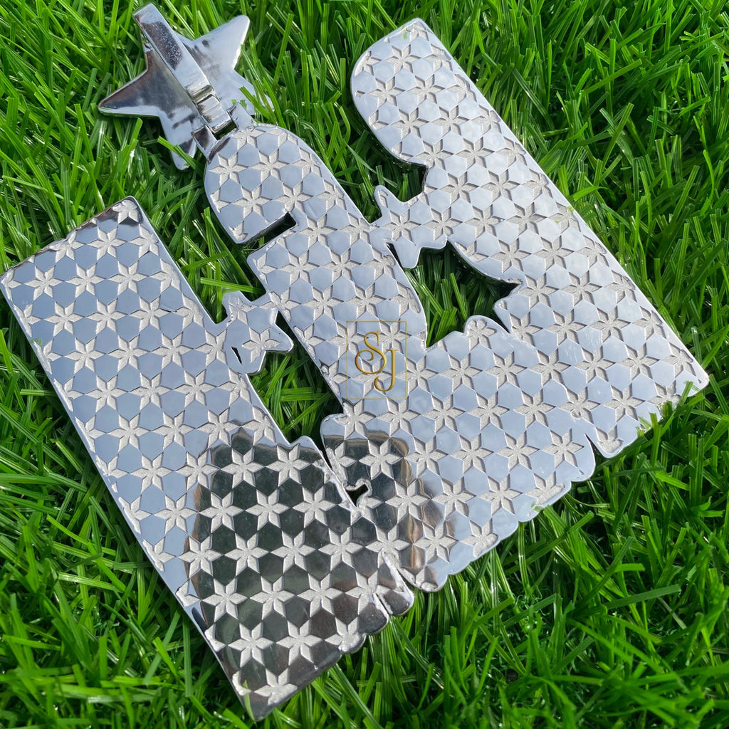Custom Letter BGM Diamond Pendant - 41.76 CTW
