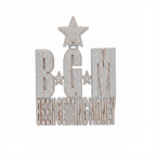 Custom Letter BGM Diamond Pendant - 41.76 CTW