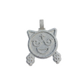 Gold Smiley Face Pendant Natural VVS Diamonds - 15.04 CTW