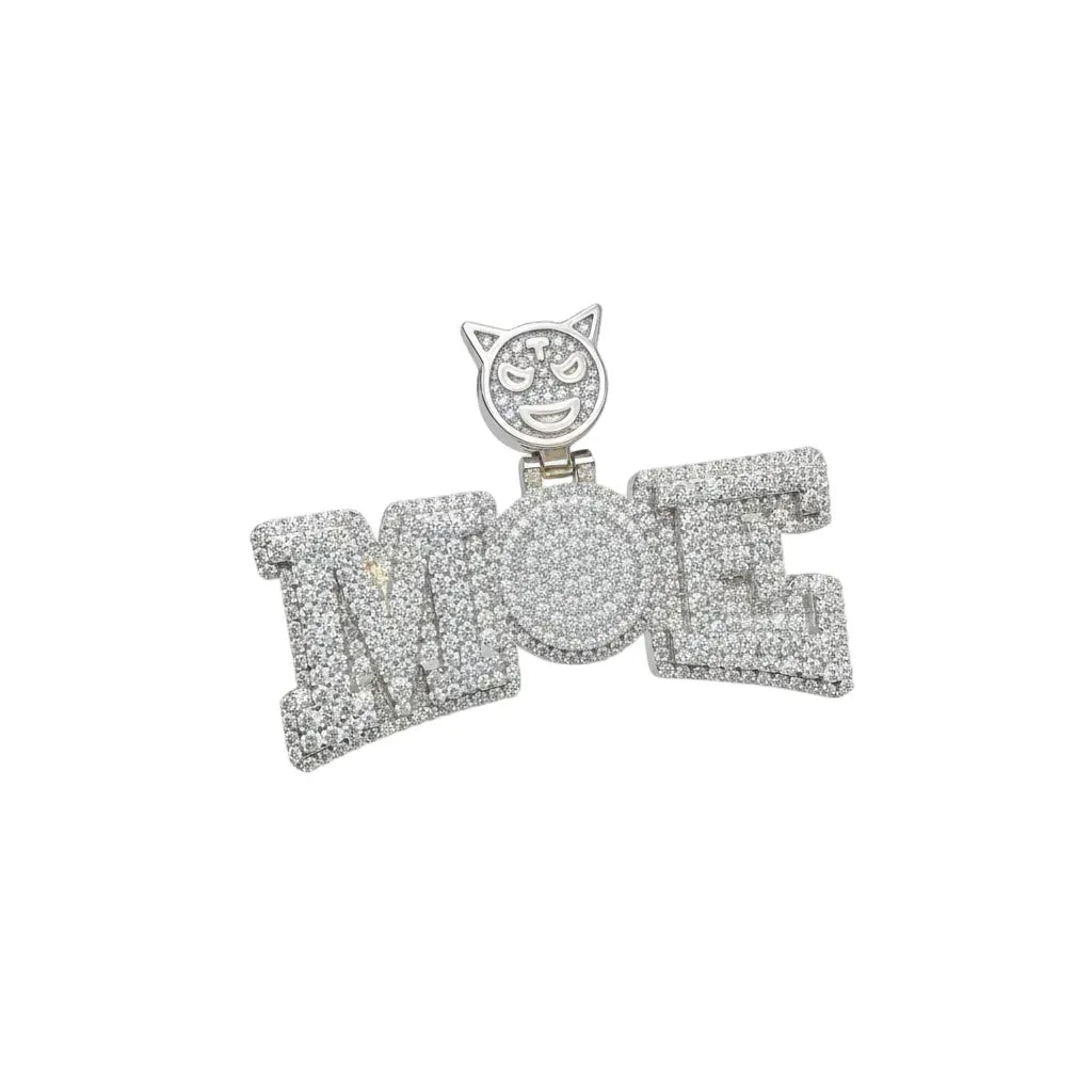 Custom  MOE  Letter Diamond Pendant - 4.4 CTW