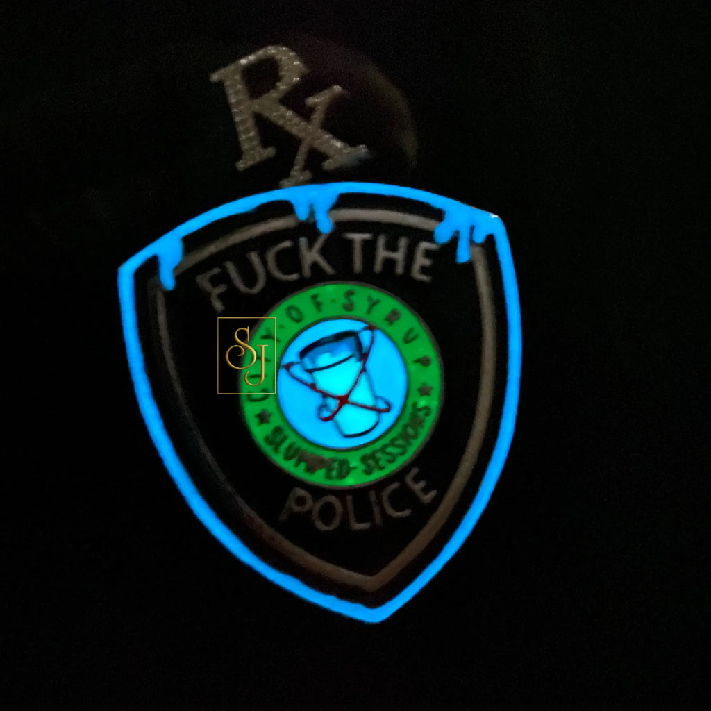 Glow in the Dark Pendant 14K solid gold - 5.81 CTW