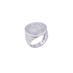 10k solid Gold Queen Statement Ring