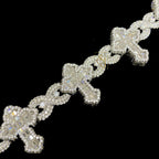 Men's Premium Out CROSS Cuban Link Bracelet