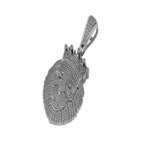 Men's VVS LION Diamond Pendant - 4.50 CTW