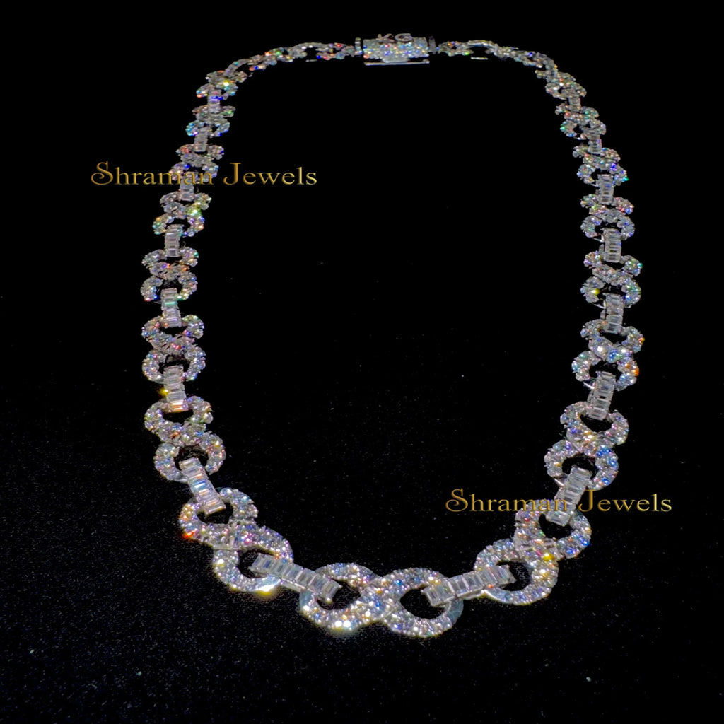 10MM Infinity Baguette Cuban Chain