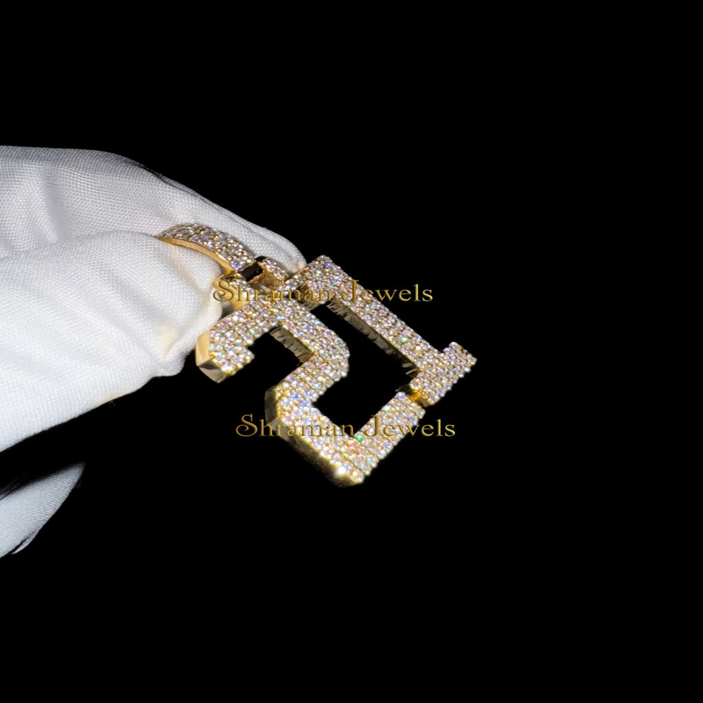 Number Diamond Pendant | 21 Natural Diamond Pendant - 1.51 CTW