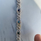 Trending Eye Cuban Link VVS Bracelet