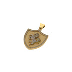 Horse Diamond Pendant 10K Solid Gold - 0.74 CTW