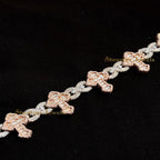 Men's VVS Natural Diamond CROSS Bracelet