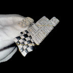 Custom Flag Diamond Pendant - 2.46 CTW