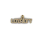 Custom Two Tone Letter Diamond Pendant - 3.55 CTW