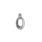 Custom Baguette Diamond 14k solid gold Anniversary Pendant - 1.71 CTW