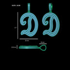 Men's Custom Letter Diamond Pendant - 4.38 CTW