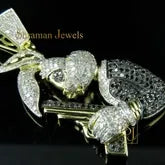 Trending Gangsta Bunny VVS Diamond Pendant - 1.00 CTW