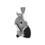 Trending Gangsta Bunny VVS Diamond Pendant - 1.00 CTW
