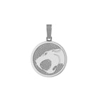 14K solid gold VVS Diamond Thunder Cat Pendant - 1.94 CTW