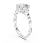 2.40 CTTW VVS1 D Color Heart Cut Three Stone Diamond Engagement Ring