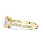 1.50ct Princess Cut Lab Grown Diamond Ring Set,14K White Gold Hidden Halo, Solitaire Wedding Ring set