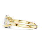 IGI Certified - 1.70ct Oval Baguette Diamond Ring