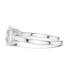 IGI Certified 1.50CT Princess Cut Lab Grown Diamond Ring