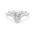14K Rose Gold Heart Shape Minimalist Luxury Jewelry Gift for Her