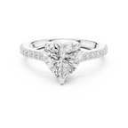 14K Rose Gold Heart Shape Minimalist Luxury Jewelry Gift for Her