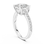 2.30ct VVS1 Clarity IGI Certified - Princess Diamond Anniversary Ring