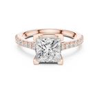 2.30ct VVS1 Clarity IGI Certified - Princess Diamond Anniversary Ring