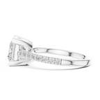 2.30ct VVS1 Clarity IGI Certified - Princess Diamond Anniversary Ring