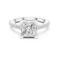 2.30ct VVS1 Clarity IGI Certified - Princess Diamond Anniversary Ring