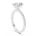 2.22ct Lab Grown Diamond Hidden Halo Rings