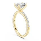 2.22ct Lab Grown Diamond Hidden Halo Rings