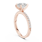 IGI Certified - Princess Diamond Minimalist Promise Ring