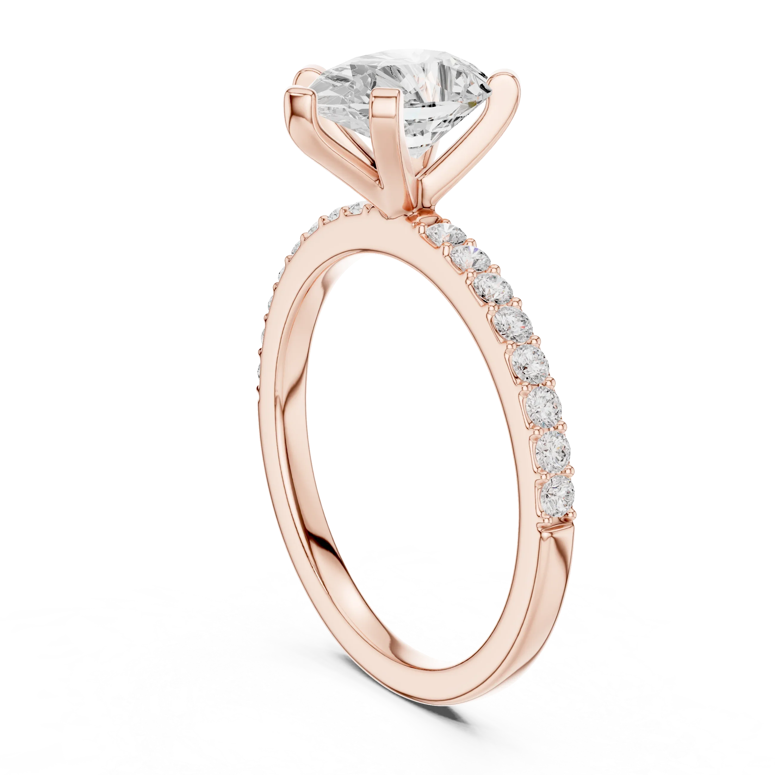 IGI Certified - Princess Diamond Minimalist Promise Ring