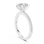 IGI Certified - Princess Diamond Minimalist Promise Ring