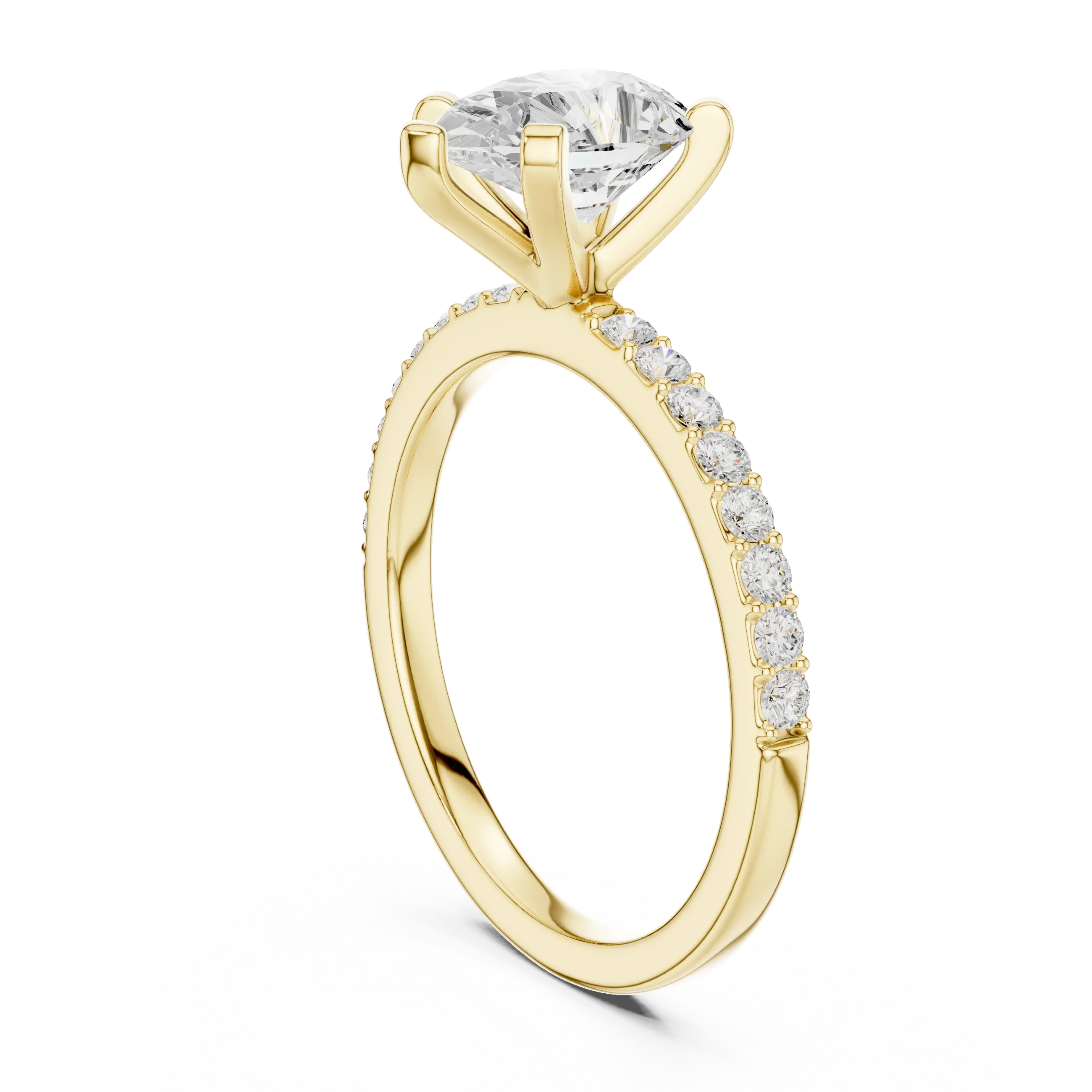 IGI Certified - Princess Diamond Minimalist Promise Ring