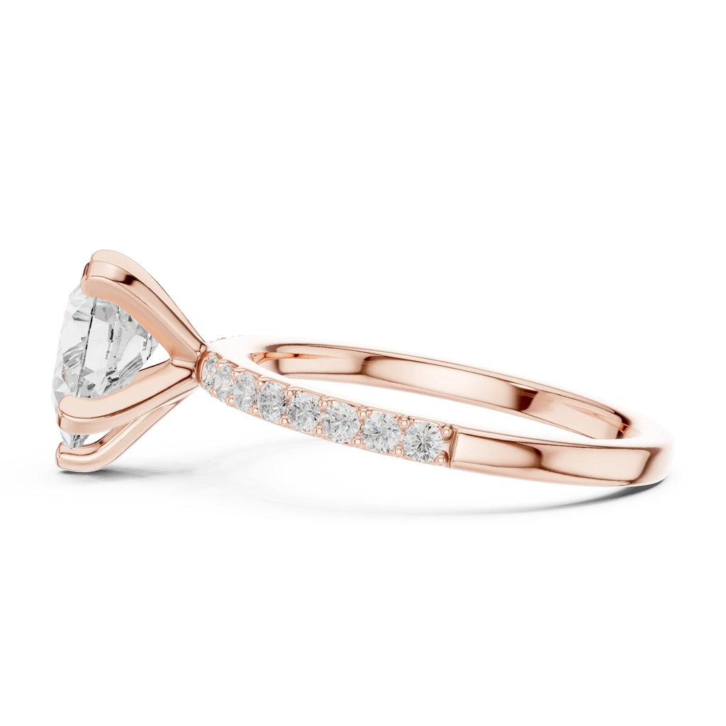 IGI Certified - Princess Diamond Minimalist Promise Ring