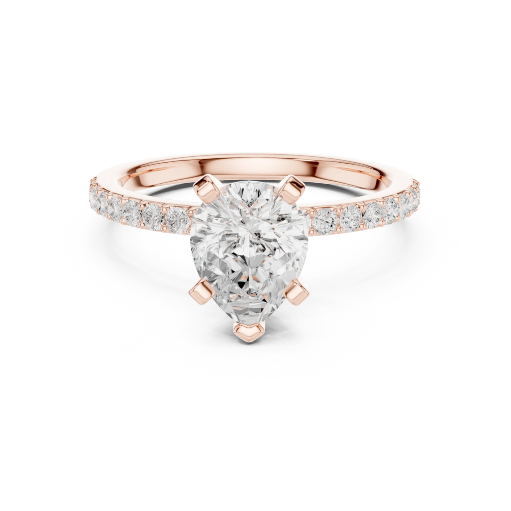 IGI Certified - Princess Diamond Minimalist Promise Ring