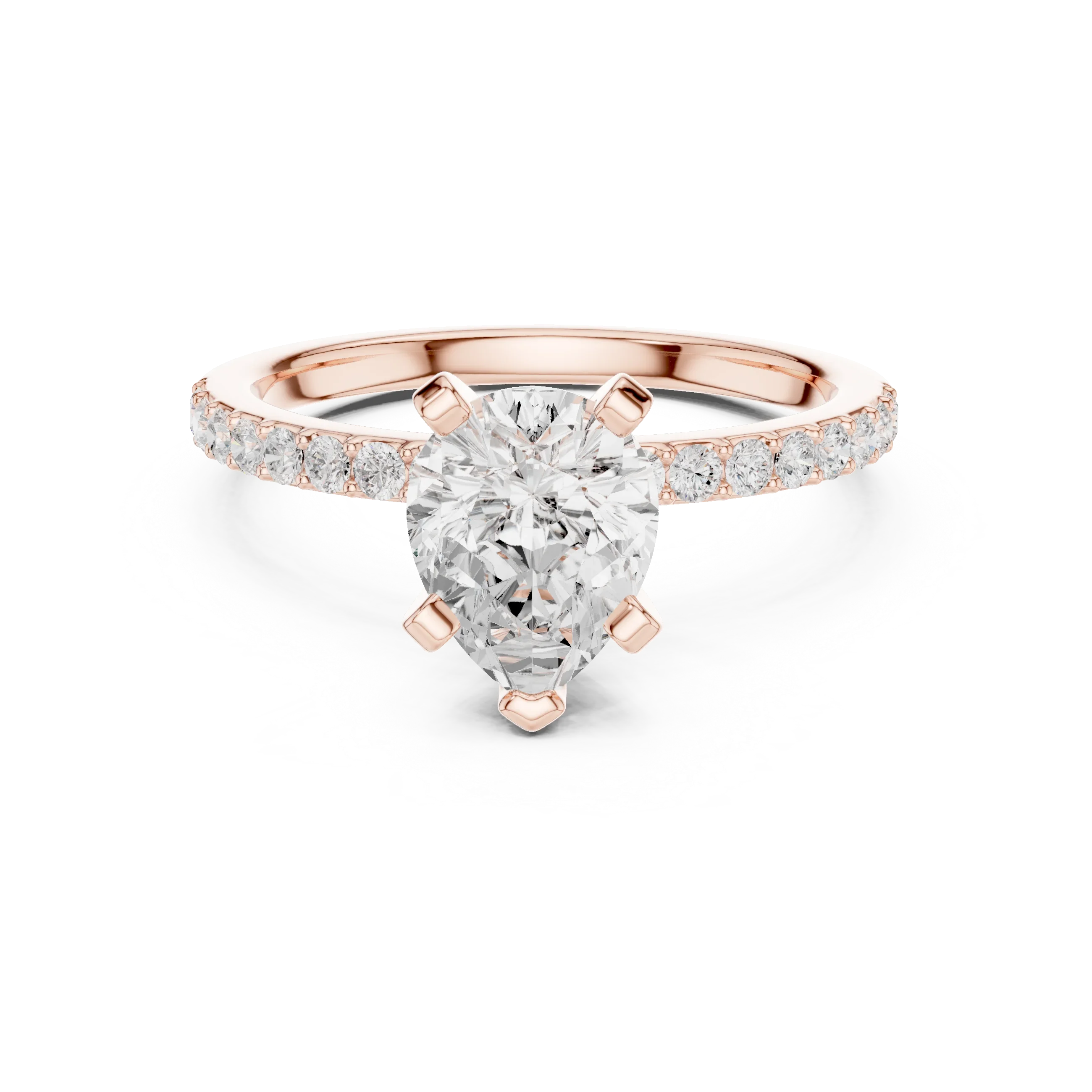 IGI Certified - Princess Diamond Minimalist Promise Ring