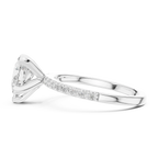 IGI Certified - Princess Diamond Minimalist Promise Ring