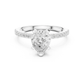 IGI Certified - Princess Diamond Minimalist Promise Ring