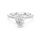 IGI Certified - Princess Diamond Minimalist Promise Ring