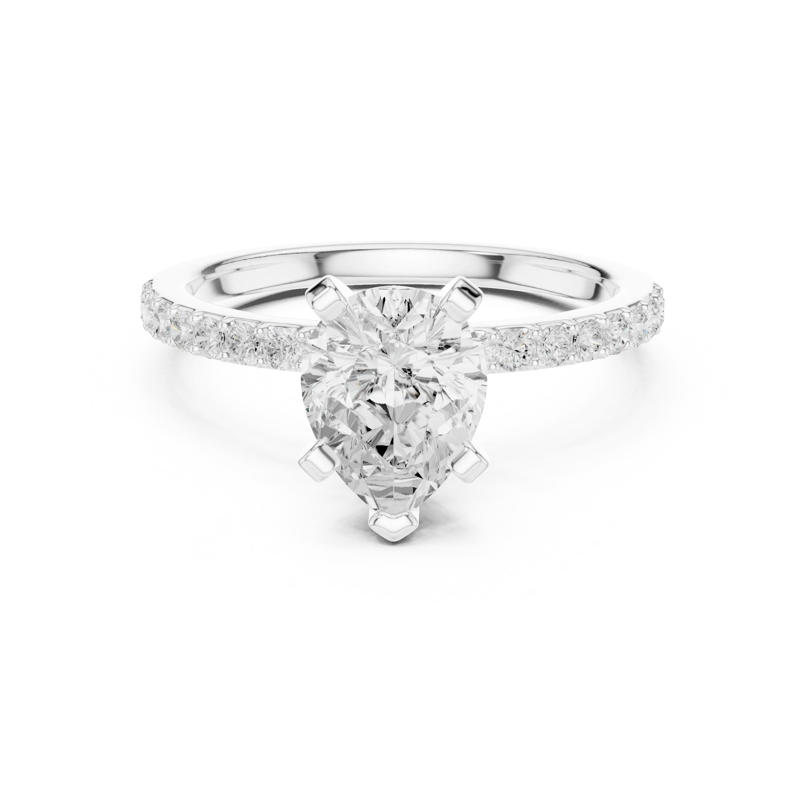 IGI Certified - Princess Diamond Minimalist Promise Ring