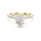 IGI Certified - Princess Diamond Minimalist Promise Ring