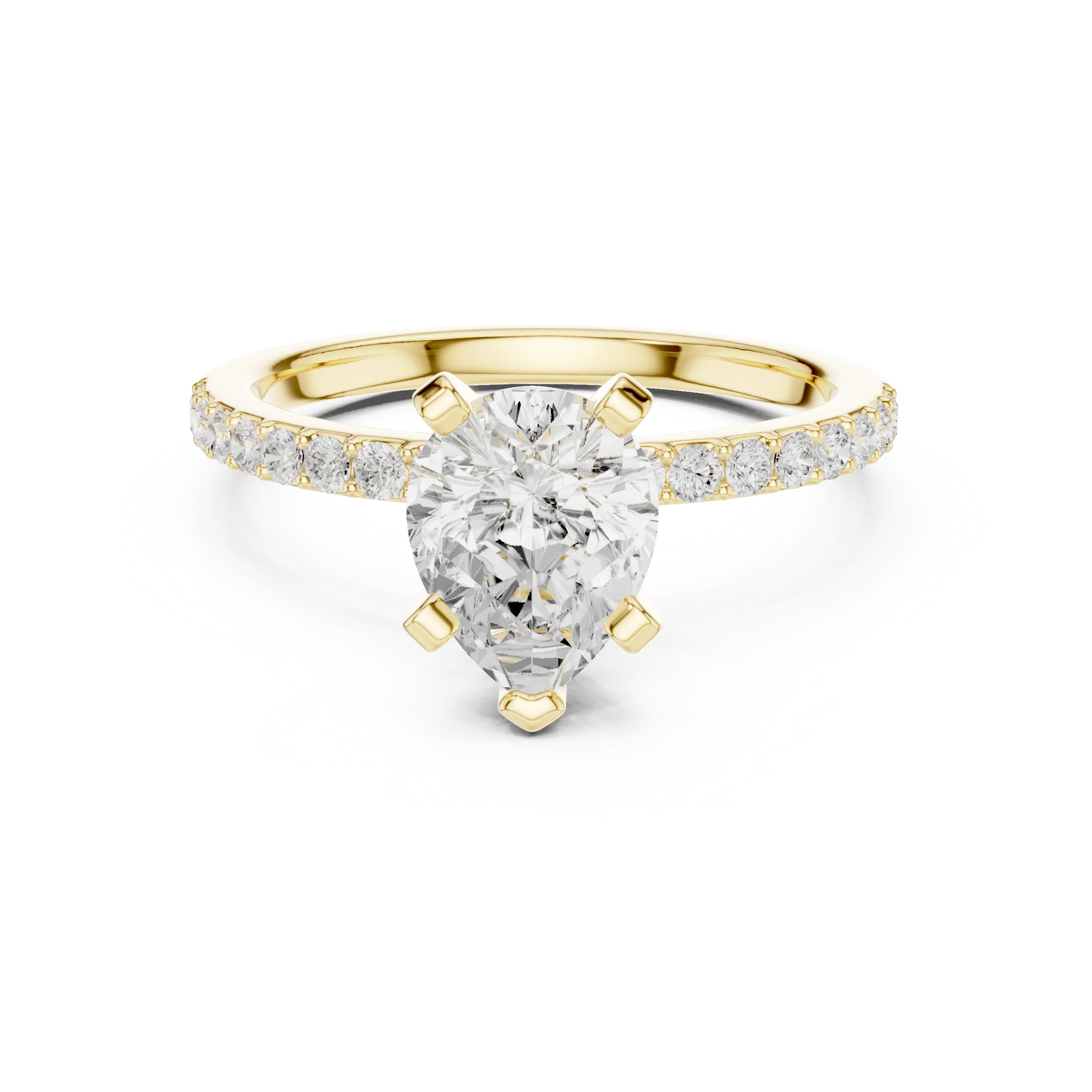 IGI Certified - Princess Diamond Minimalist Promise Ring