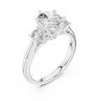 1.90ct Oval Cut Moissanite Luxury Anniversary Gift